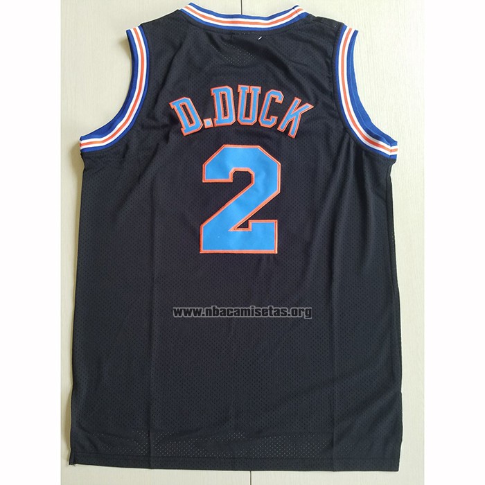 Camiseta Tune Squad Daffy D.Duck NO 2 Negro